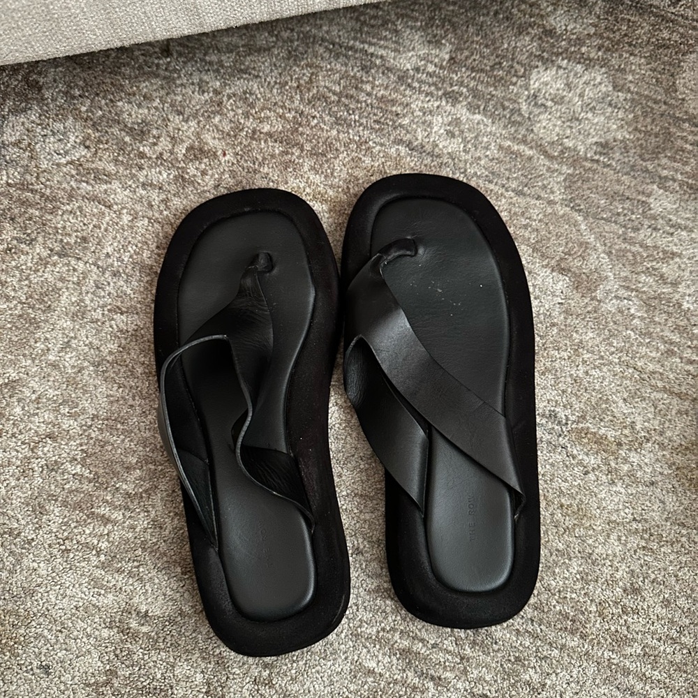 The row Ginza flip flops sandals